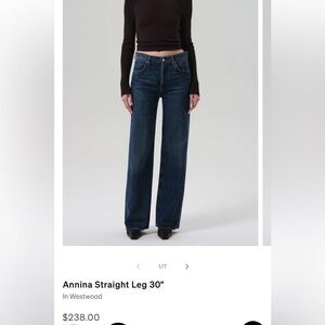 Citizens Of Humanity Annina Straight Leg Jean